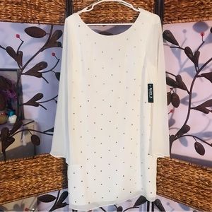 White ALLEN B, embellished!